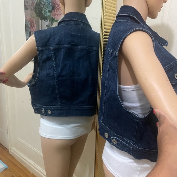 Torrid Blue Denim Vest - Picture 7 of 11